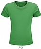Camiseta Organica Crusader Infantil Sols - Color Verde Pradera